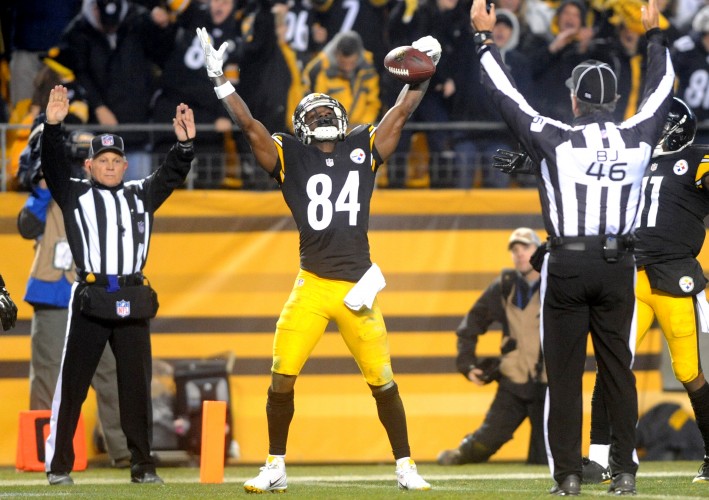 Antonio Brown Steelers touchdown